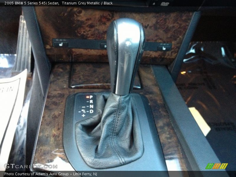 Titanium Grey Metallic / Black 2005 BMW 5 Series 545i Sedan