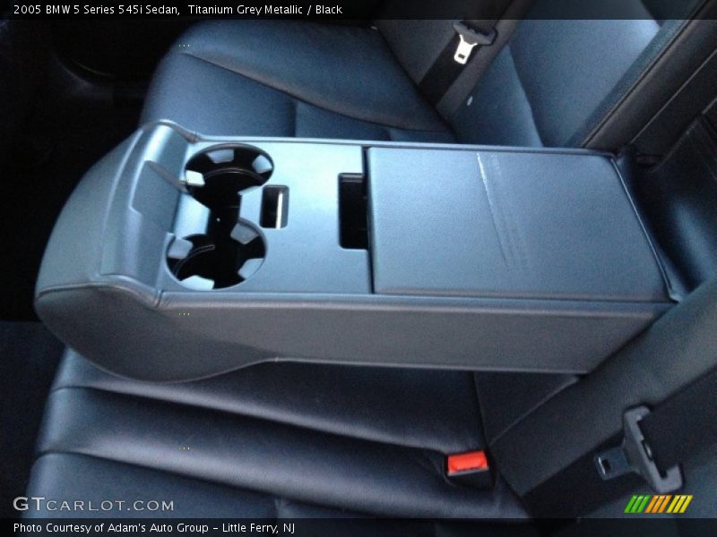 Titanium Grey Metallic / Black 2005 BMW 5 Series 545i Sedan