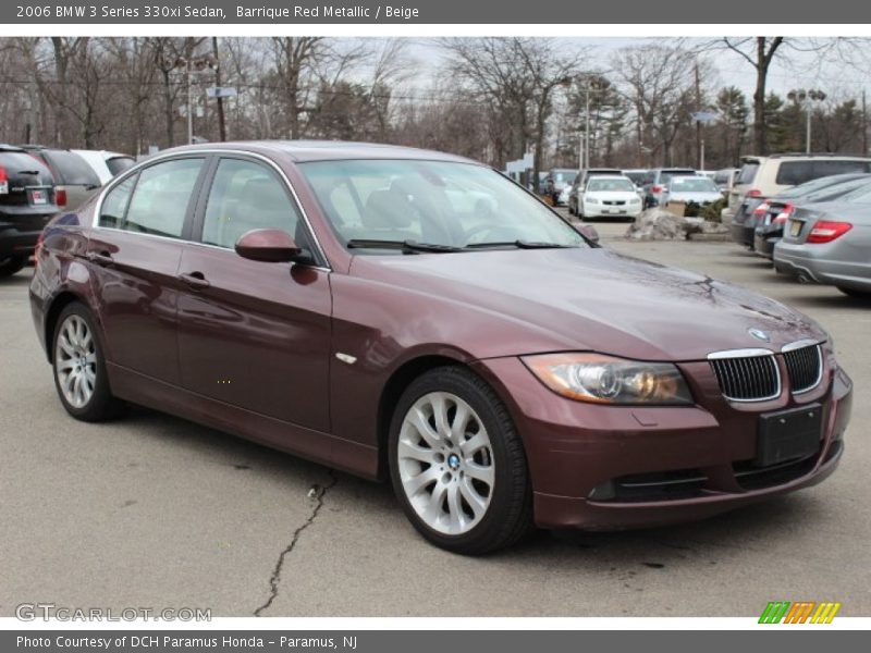 Front 3/4 View of 2006 3 Series 330xi Sedan