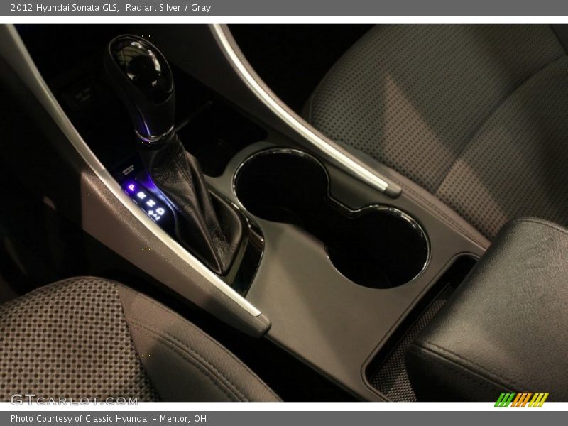 Radiant Silver / Gray 2012 Hyundai Sonata GLS