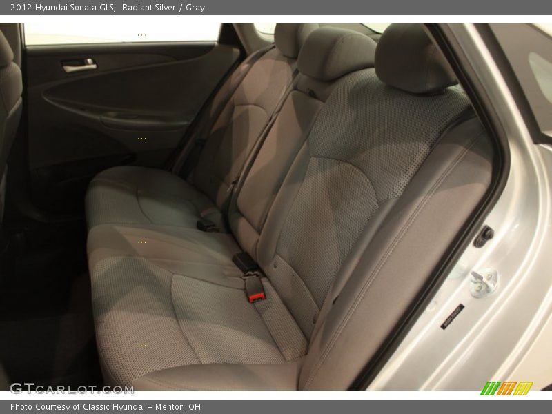 Radiant Silver / Gray 2012 Hyundai Sonata GLS