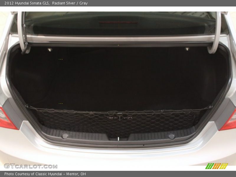 Radiant Silver / Gray 2012 Hyundai Sonata GLS