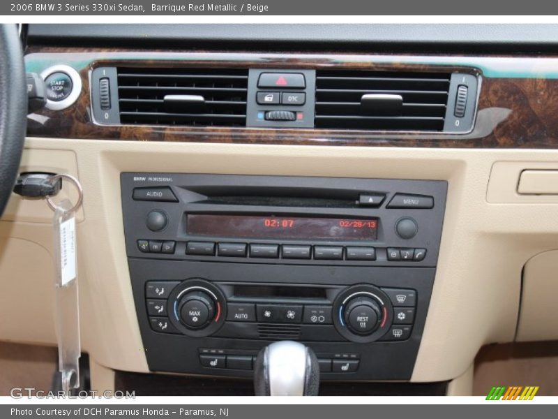 Barrique Red Metallic / Beige 2006 BMW 3 Series 330xi Sedan