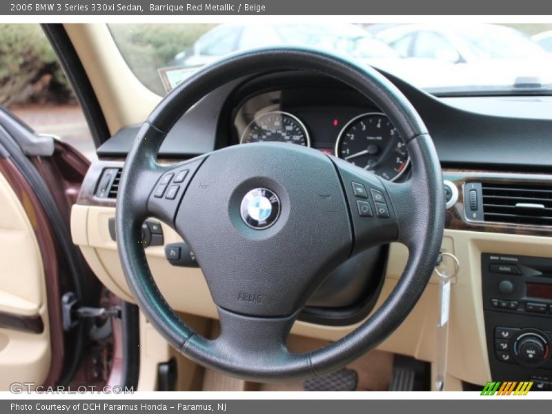 Barrique Red Metallic / Beige 2006 BMW 3 Series 330xi Sedan