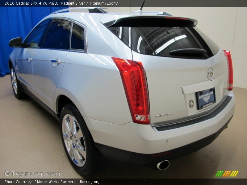 Radiant Silver / Titanium/Ebony 2010 Cadillac SRX 4 V6 AWD