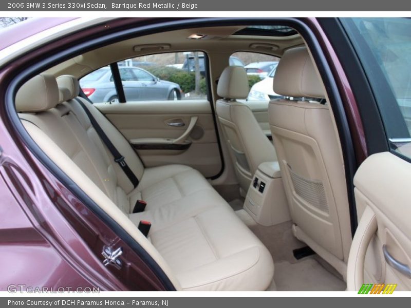 Barrique Red Metallic / Beige 2006 BMW 3 Series 330xi Sedan