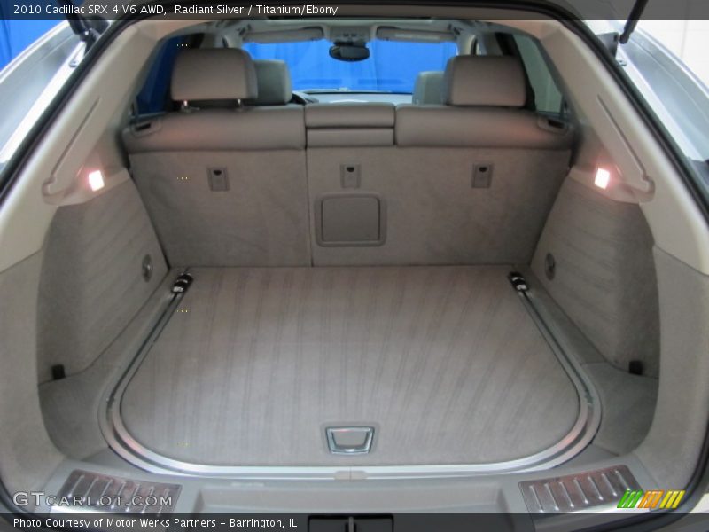 Radiant Silver / Titanium/Ebony 2010 Cadillac SRX 4 V6 AWD