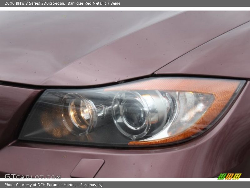 Barrique Red Metallic / Beige 2006 BMW 3 Series 330xi Sedan