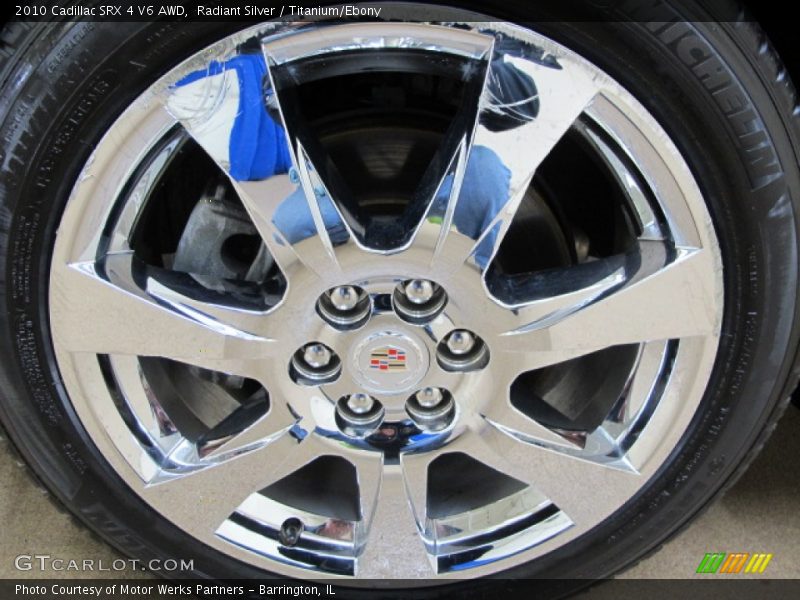 Radiant Silver / Titanium/Ebony 2010 Cadillac SRX 4 V6 AWD