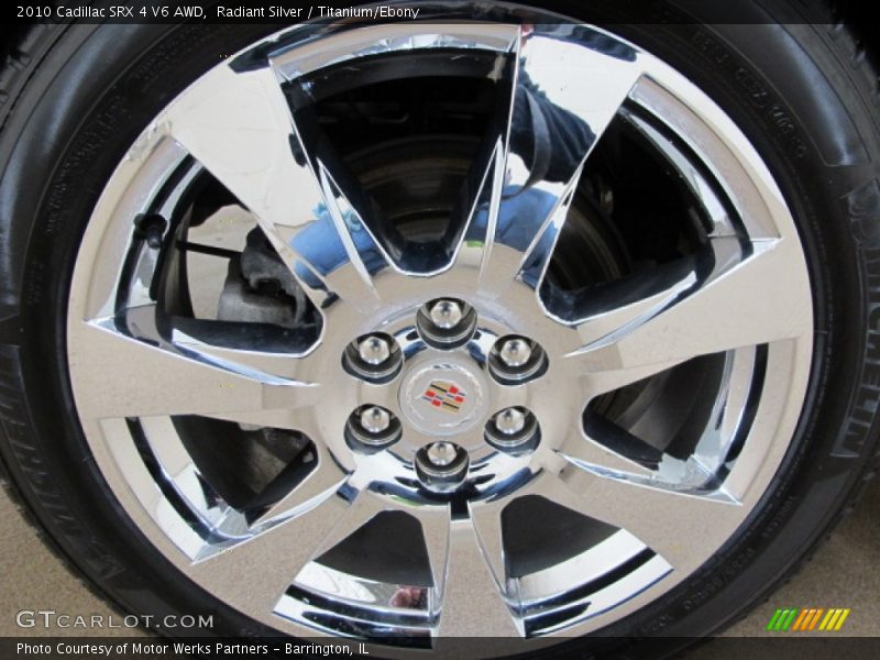 Radiant Silver / Titanium/Ebony 2010 Cadillac SRX 4 V6 AWD