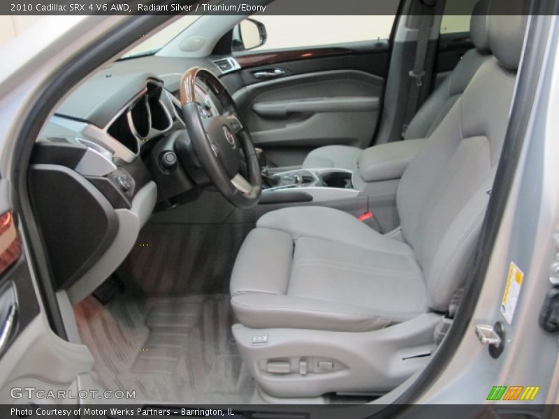 Radiant Silver / Titanium/Ebony 2010 Cadillac SRX 4 V6 AWD