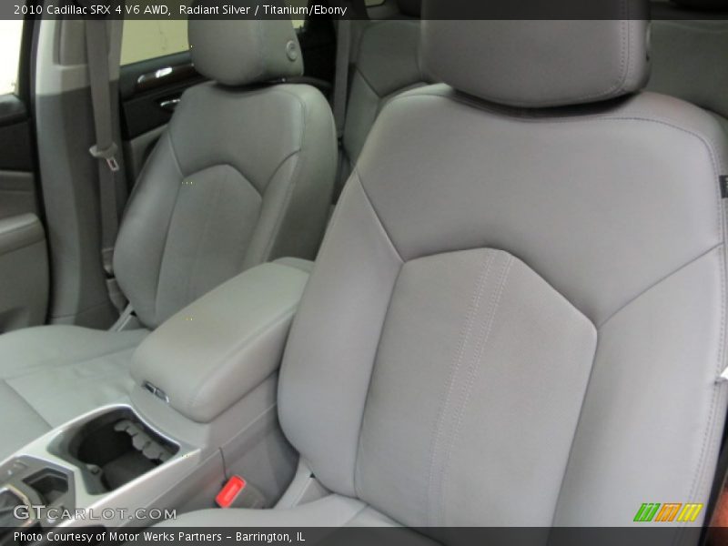 Radiant Silver / Titanium/Ebony 2010 Cadillac SRX 4 V6 AWD