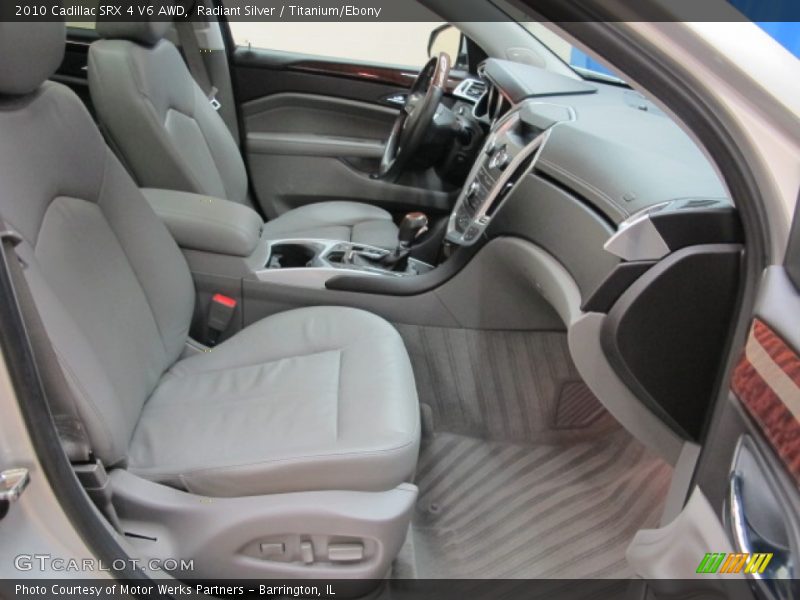 Radiant Silver / Titanium/Ebony 2010 Cadillac SRX 4 V6 AWD