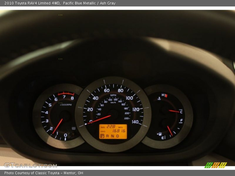  2010 RAV4 Limited 4WD Limited 4WD Gauges