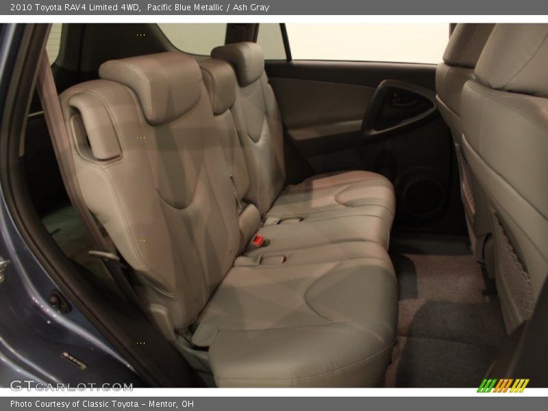 Pacific Blue Metallic / Ash Gray 2010 Toyota RAV4 Limited 4WD