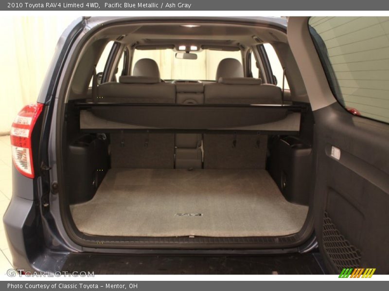 Pacific Blue Metallic / Ash Gray 2010 Toyota RAV4 Limited 4WD