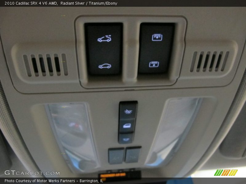 Radiant Silver / Titanium/Ebony 2010 Cadillac SRX 4 V6 AWD