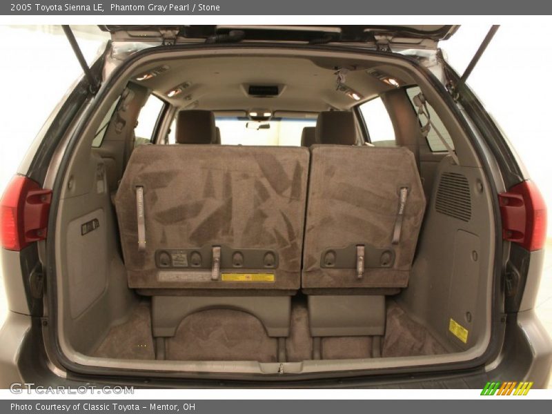  2005 Sienna LE Trunk