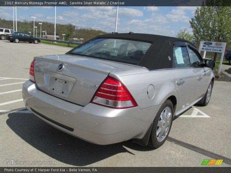 Satellite Silver Metallic / Charcoal 2007 Mercury Montego Premier AWD