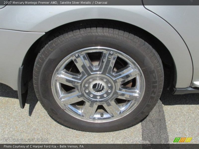 Satellite Silver Metallic / Charcoal 2007 Mercury Montego Premier AWD