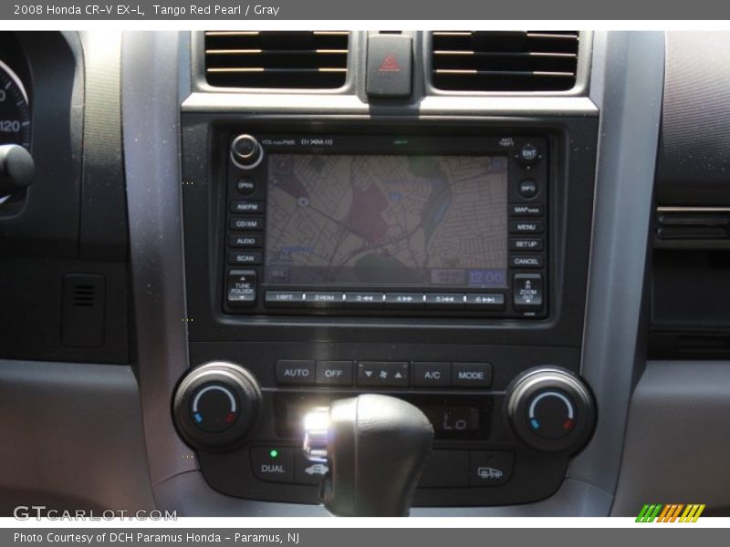 Tango Red Pearl / Gray 2008 Honda CR-V EX-L