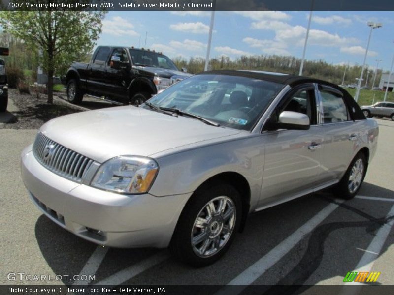 Satellite Silver Metallic / Charcoal 2007 Mercury Montego Premier AWD