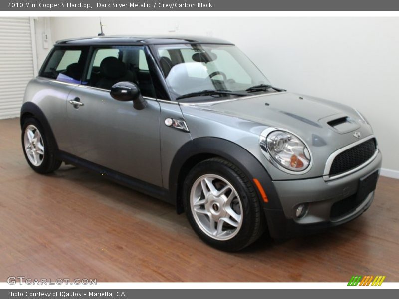 Dark Silver Metallic / Grey/Carbon Black 2010 Mini Cooper S Hardtop