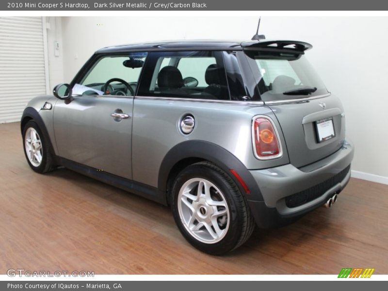 Dark Silver Metallic / Grey/Carbon Black 2010 Mini Cooper S Hardtop