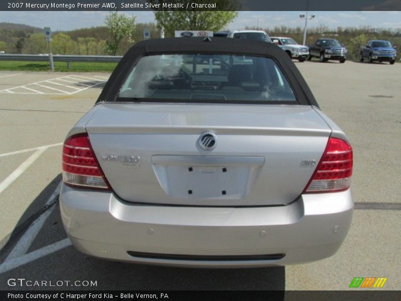 Satellite Silver Metallic / Charcoal 2007 Mercury Montego Premier AWD