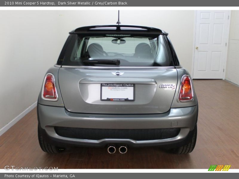 Dark Silver Metallic / Grey/Carbon Black 2010 Mini Cooper S Hardtop