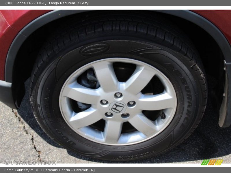Tango Red Pearl / Gray 2008 Honda CR-V EX-L