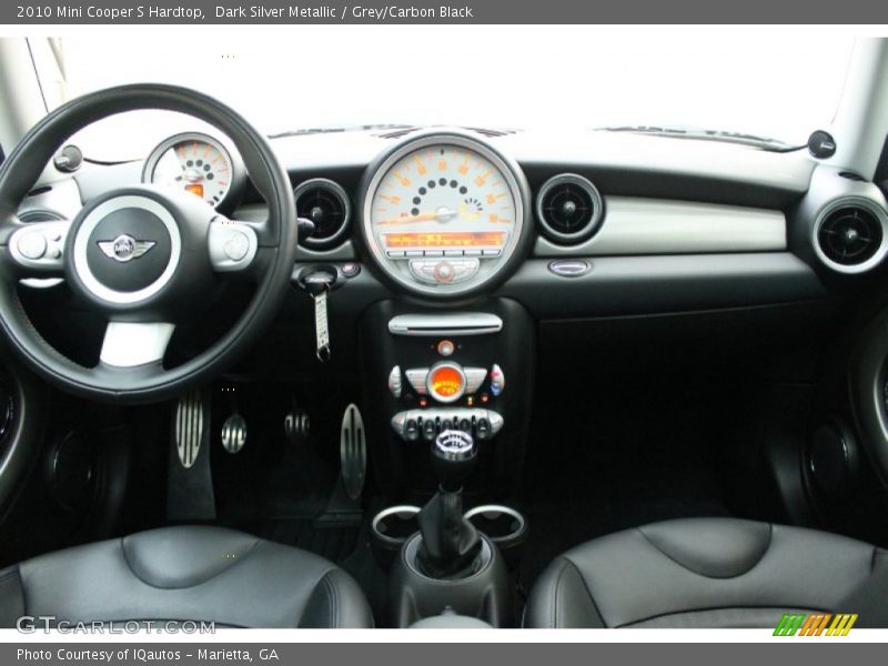 Dark Silver Metallic / Grey/Carbon Black 2010 Mini Cooper S Hardtop