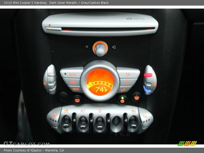 Dark Silver Metallic / Grey/Carbon Black 2010 Mini Cooper S Hardtop