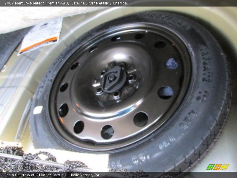 Satellite Silver Metallic / Charcoal 2007 Mercury Montego Premier AWD