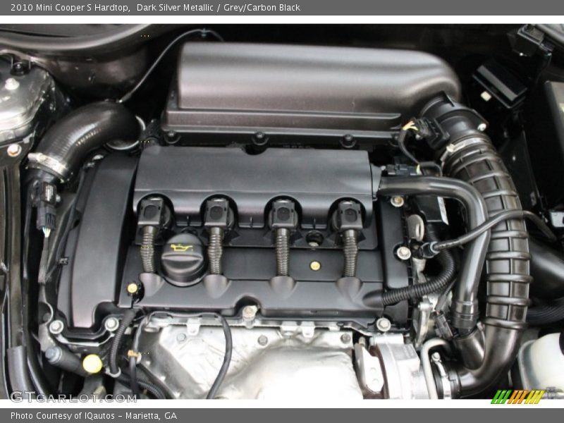 Dark Silver Metallic / Grey/Carbon Black 2010 Mini Cooper S Hardtop