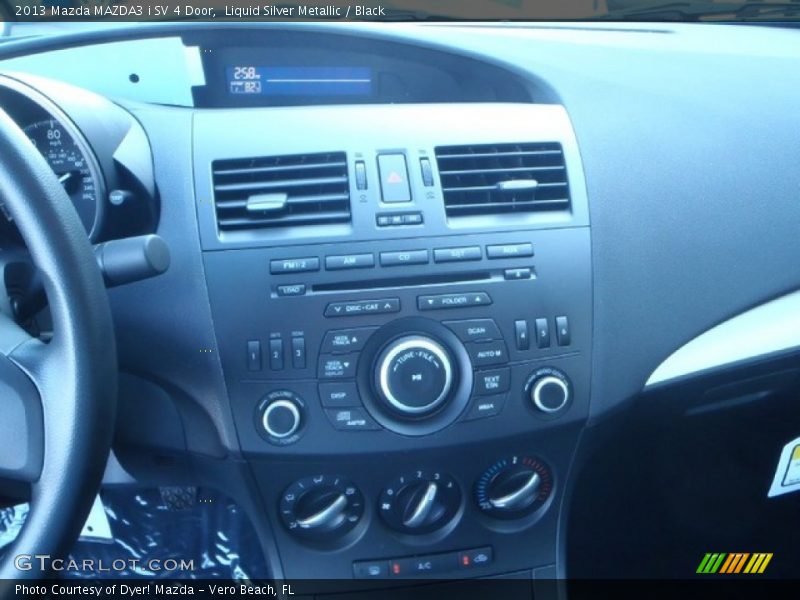 Controls of 2013 MAZDA3 i SV 4 Door