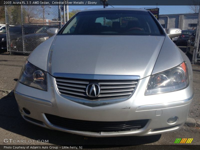 Celestial Silver Metallic / Ebony 2005 Acura RL 3.5 AWD Sedan