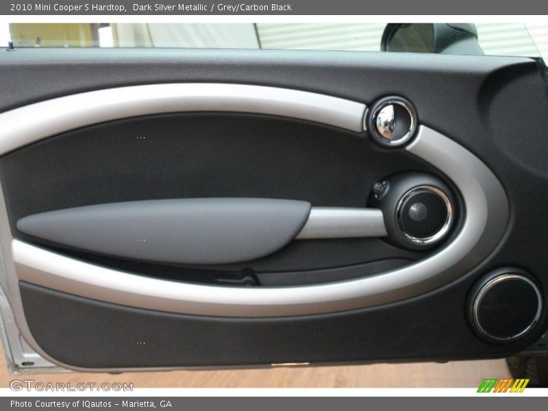 Dark Silver Metallic / Grey/Carbon Black 2010 Mini Cooper S Hardtop
