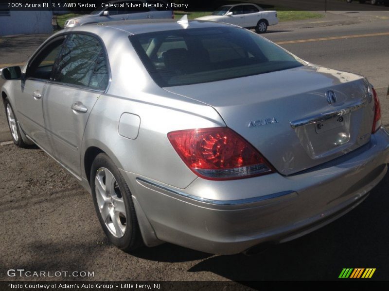 Celestial Silver Metallic / Ebony 2005 Acura RL 3.5 AWD Sedan