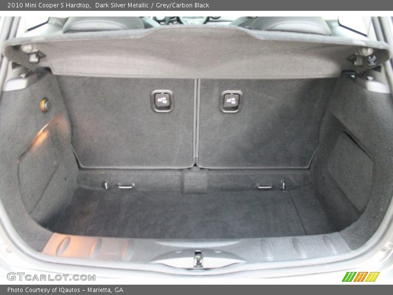 Dark Silver Metallic / Grey/Carbon Black 2010 Mini Cooper S Hardtop