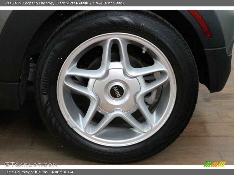 Dark Silver Metallic / Grey/Carbon Black 2010 Mini Cooper S Hardtop