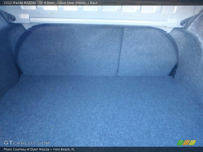Liquid Silver Metallic / Black 2013 Mazda MAZDA3 i SV 4 Door