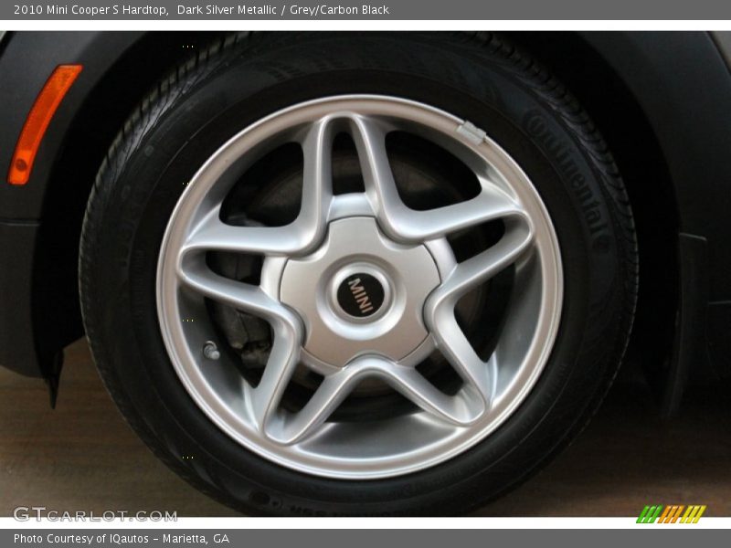 Dark Silver Metallic / Grey/Carbon Black 2010 Mini Cooper S Hardtop