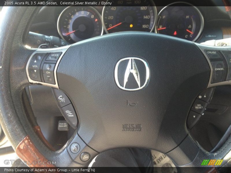 Celestial Silver Metallic / Ebony 2005 Acura RL 3.5 AWD Sedan