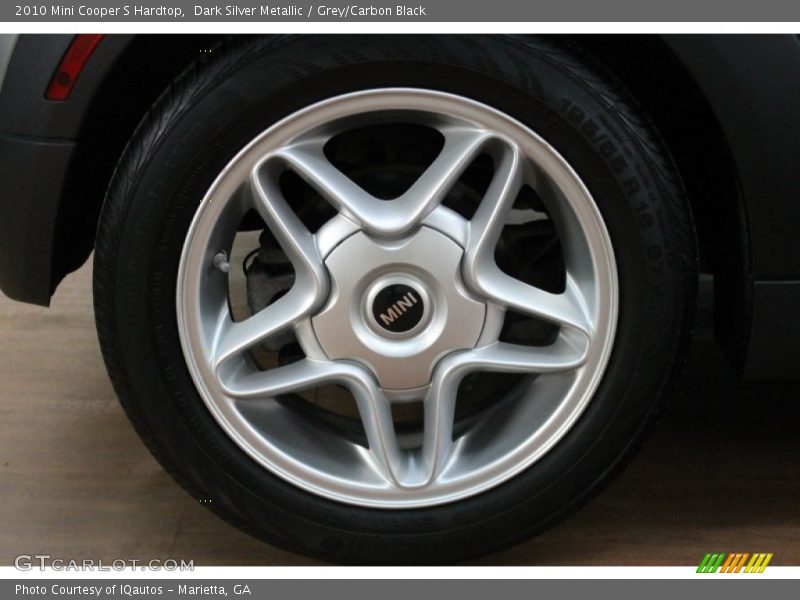 Dark Silver Metallic / Grey/Carbon Black 2010 Mini Cooper S Hardtop