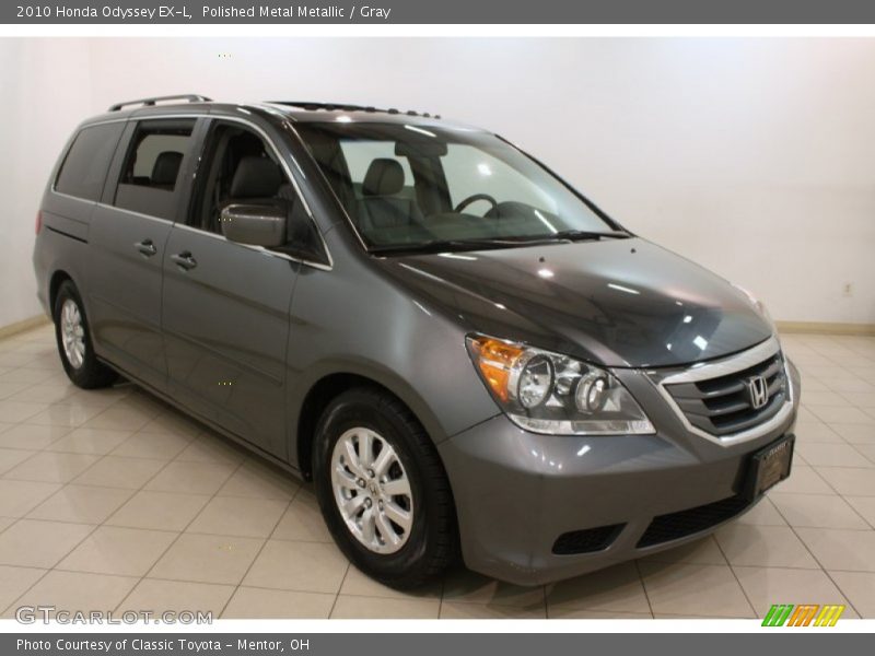 Polished Metal Metallic / Gray 2010 Honda Odyssey EX-L