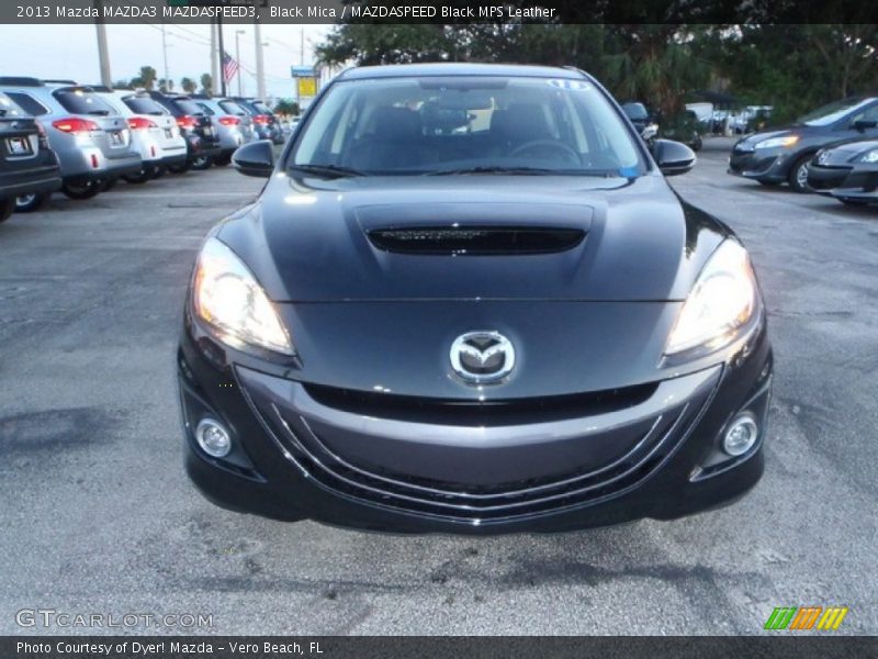 Black Mica / MAZDASPEED Black MPS Leather 2013 Mazda MAZDA3 MAZDASPEED3