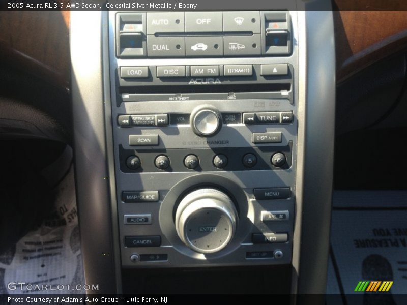 Celestial Silver Metallic / Ebony 2005 Acura RL 3.5 AWD Sedan