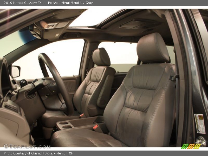 Polished Metal Metallic / Gray 2010 Honda Odyssey EX-L