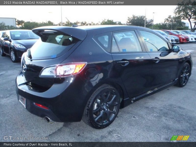 Black Mica / MAZDASPEED Black MPS Leather 2013 Mazda MAZDA3 MAZDASPEED3